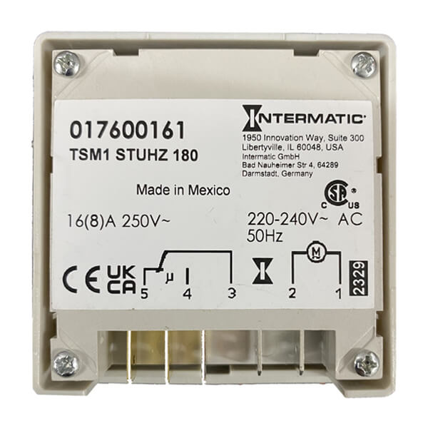 Grasslin / Intermatic 24hr Time Clock with override switch FM1STUZH / TSM1 STUHZ 180