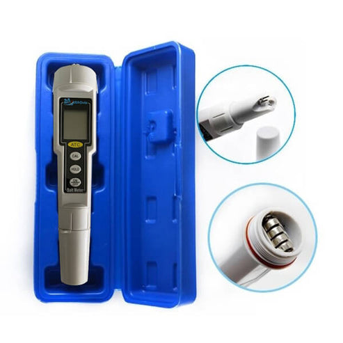 Salt Tester - CT-3081 Digital Salinity Meter Pen – EAQuip Pool Products